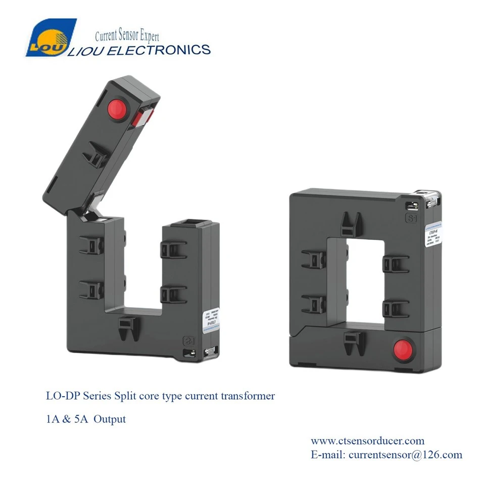 High-Current Split-Core CT For Power Distribution Monitoring LO-CTKDP2 6000A:5A